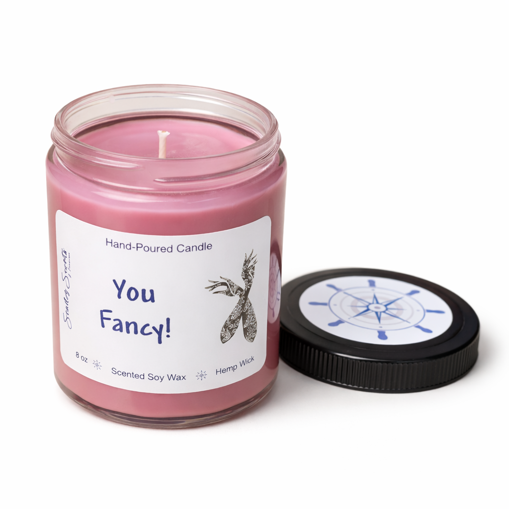 You Fancy! Soy Candle – Fresh Floral & Soft Musk Clean Luxury Scent