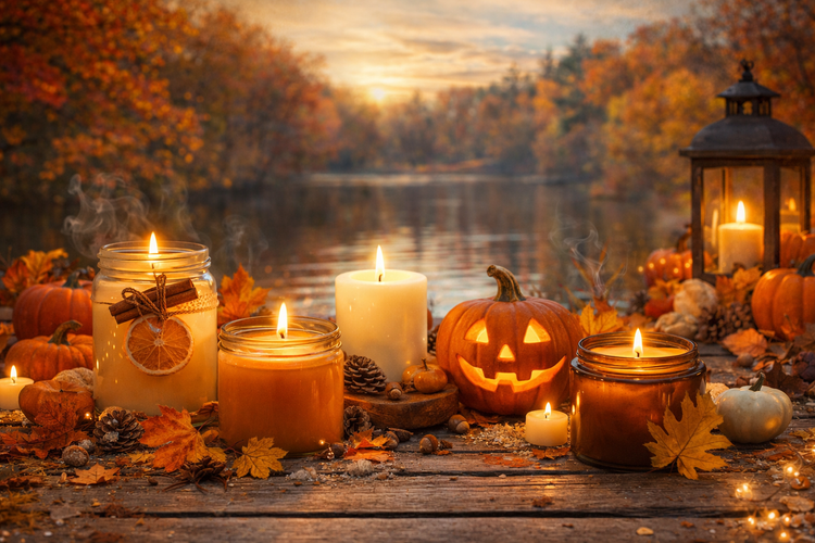 🍂 Autumn Dock Candle Collection | Fall Candles, Halloween Scents & Cozy Seasonal Fragrance