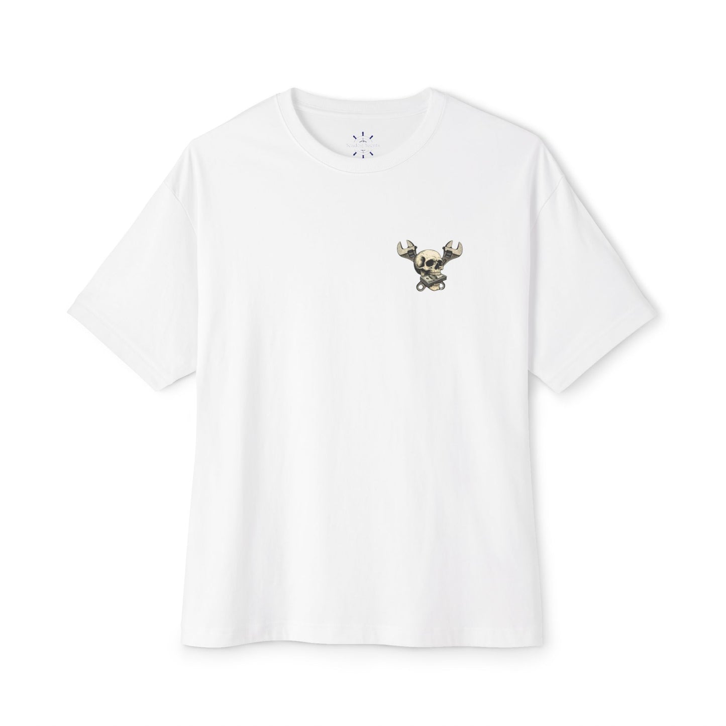 Flat Rate Fatigue Mechanic T-Shirt | Skull Speedometer Graphic | Shop Life Tee