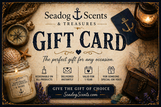 Seadog Scents Digital Gift Card | Gift Card for Candles & Gifts