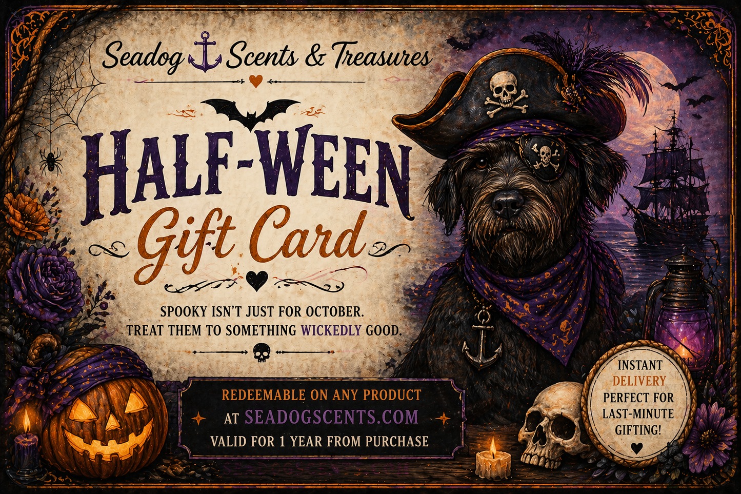 Half-Ween Digital Gift Card | Spooky Gift Card