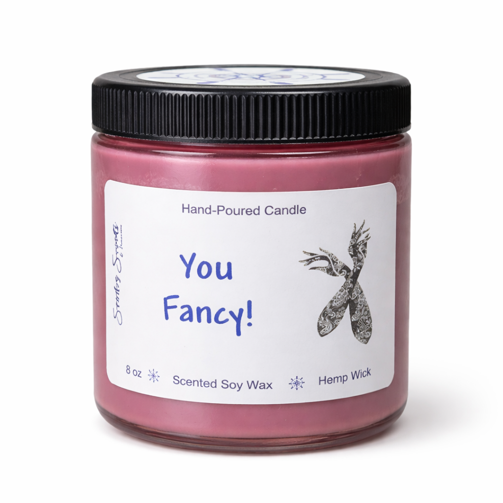 You Fancy! Soy Candle – Fresh Floral & Soft Musk Clean Luxury Scent