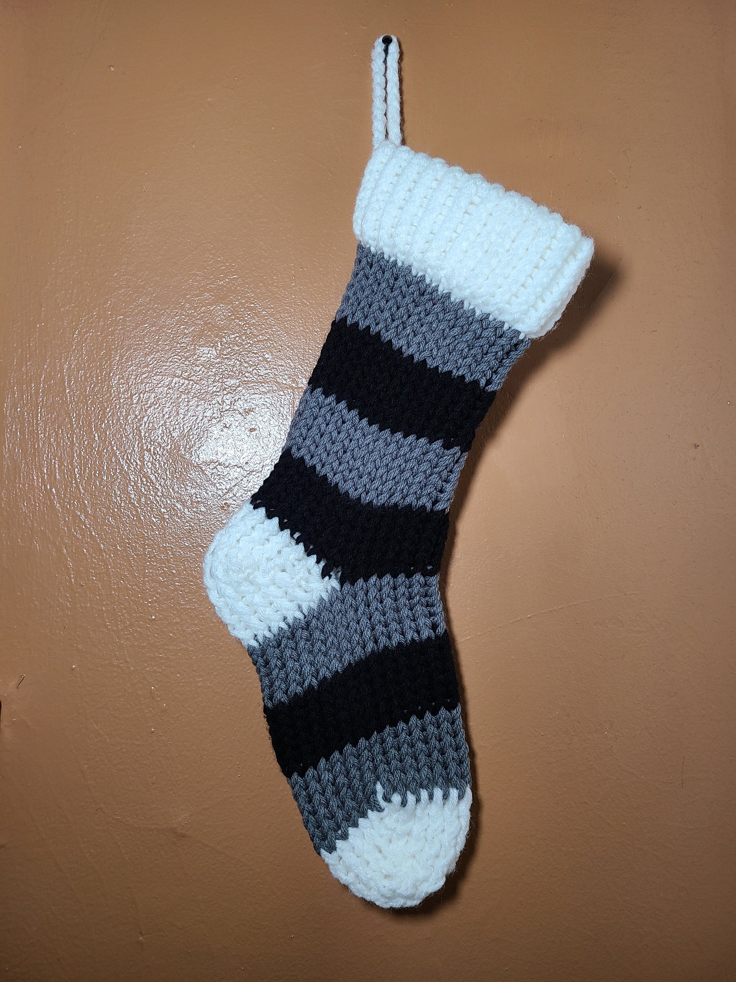 Striped & Patched Stocking