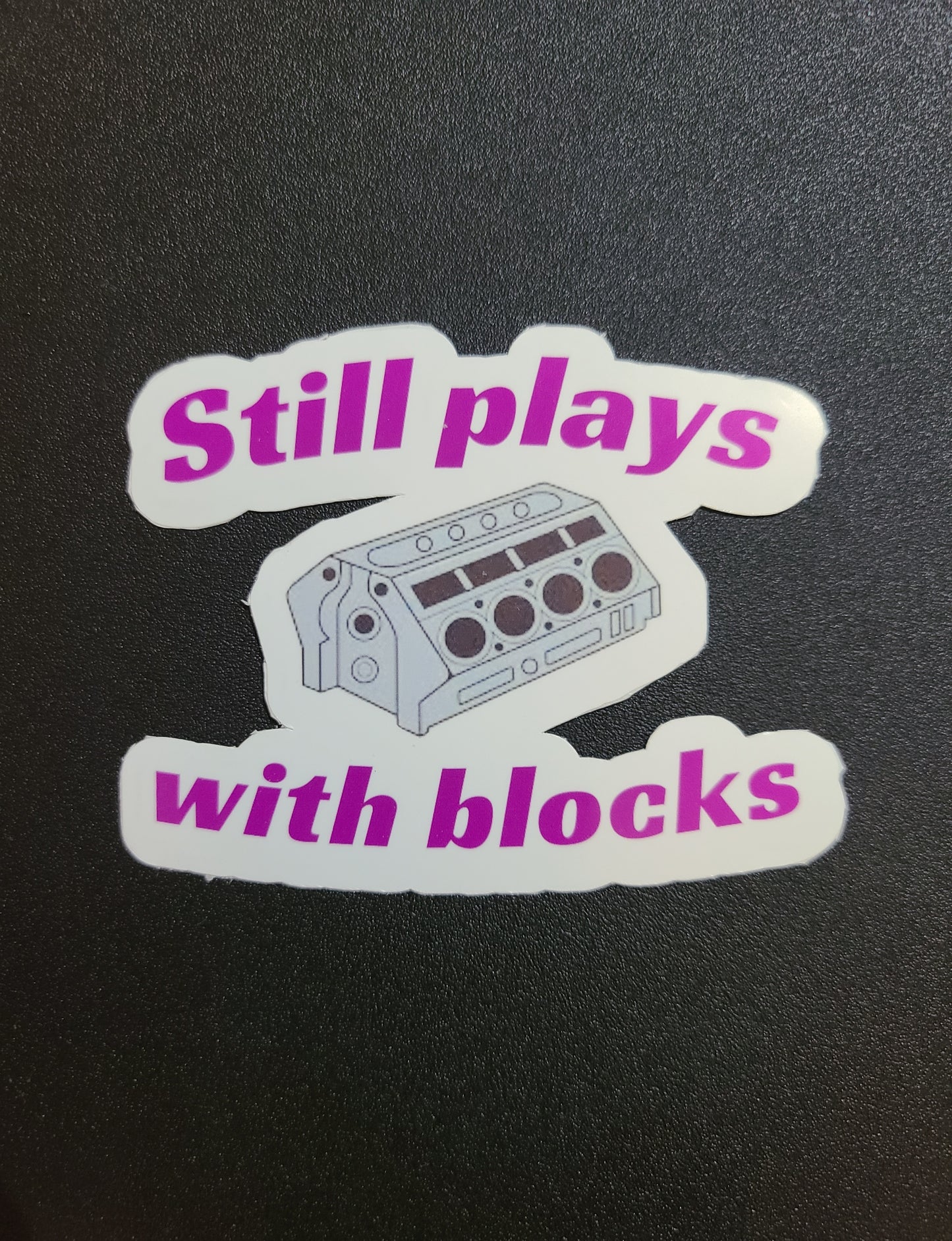Still Plays with Blocks